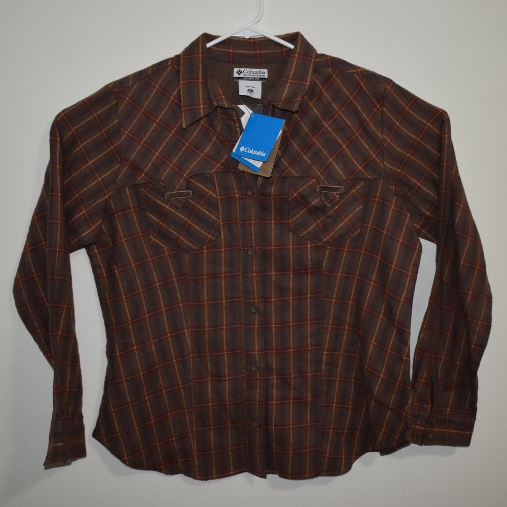NWT - Women's Columbia Flannel Button Up